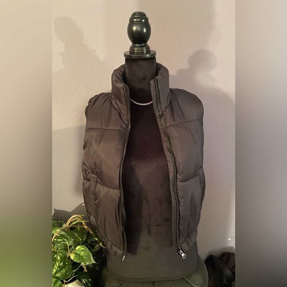 Cute Sleeveless Puffer Vest - Picture 1 of 8